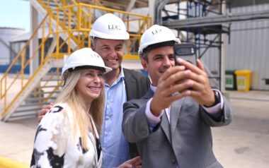 El Gobierno participó de la inauguración de una planta industrial de Dreyfus en Timbúes