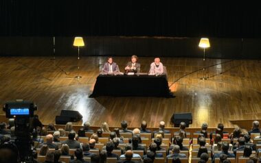 Milei en el Palacio Libertad: “Keynes es el brazo ejecutor de lo siniestro”