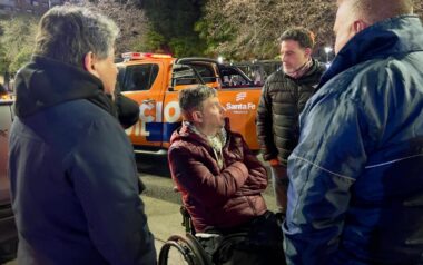 La Provincia de Santa Fé desplegó un operativo especial en Rosario para reforzar la asistencia a personas en situación de calle