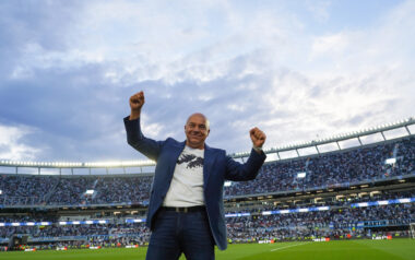 Fabio Santana, héroe de Malvinas y orgullo matancero, cantó el Himno Nacional en la histórica despedida de Lionel Messi