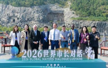 Julio Zamora presentó el patrimonio cultural y natural de Tigre en un encuentro internacional de alcaldes en China
